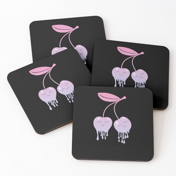 Item preview, Melting cherries kawaii designed and sold by Fran Fryberg.