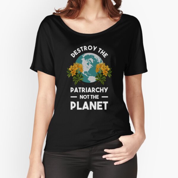 Item preview, Destroy The Patriarchy Not The Planet designed and sold by Sinjy.