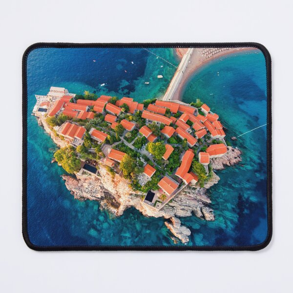 Artikelvorschau, Insel Sveti Stefan in Budva, Montenegro entworfen und verkauft von Chris-Thodd.