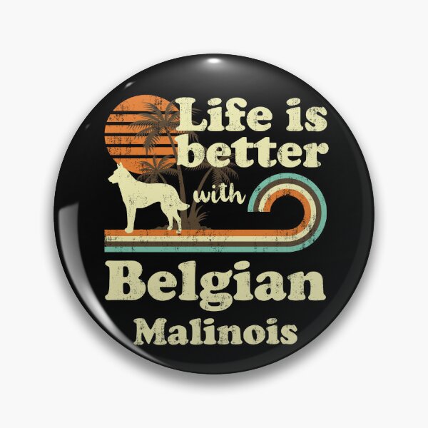 Item preview, Life is Better with Belgian Malinois Vintage designed and sold by rafaeltto.