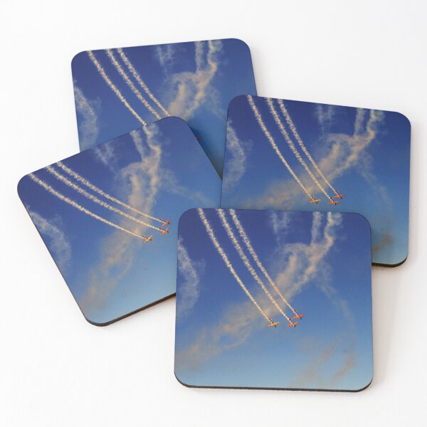 Item preview, Airplanes formation performing aerobatics on the sky at airshow  designed and sold by Chris-Thodd.