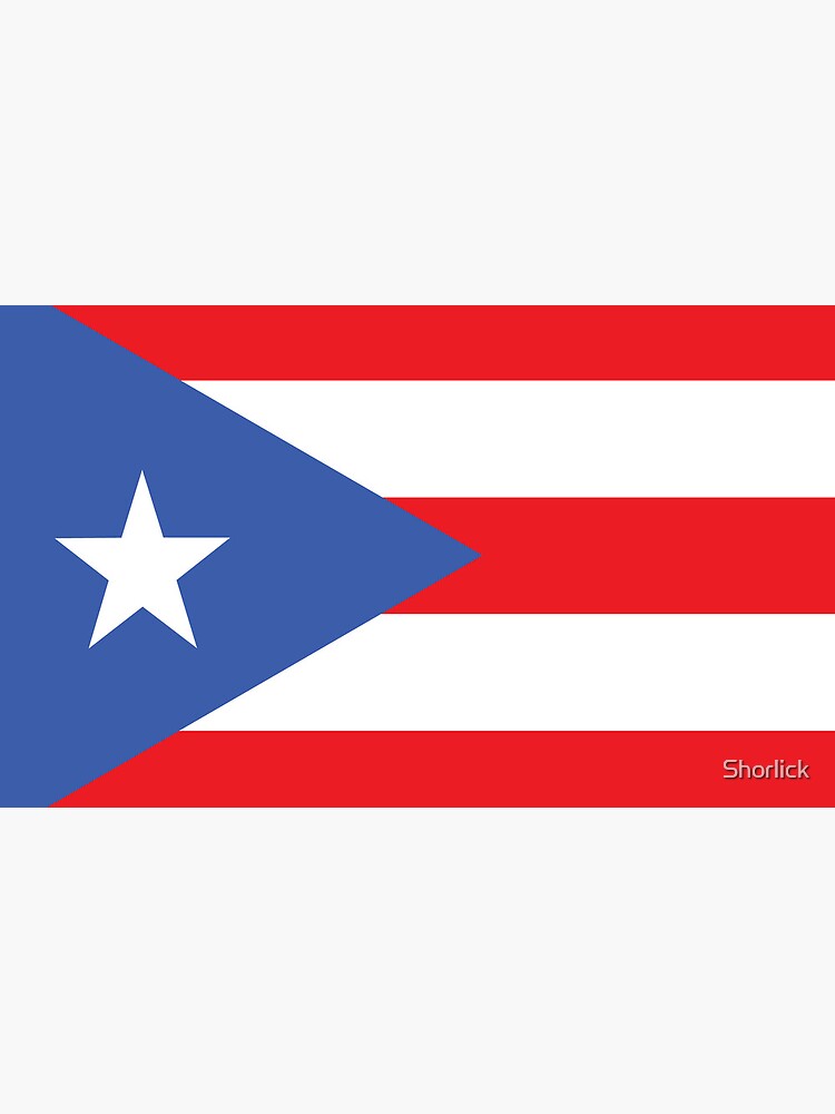 Aperçu de l'œuvre Drapeau de Porto Rico créée et vendue par Shorlick