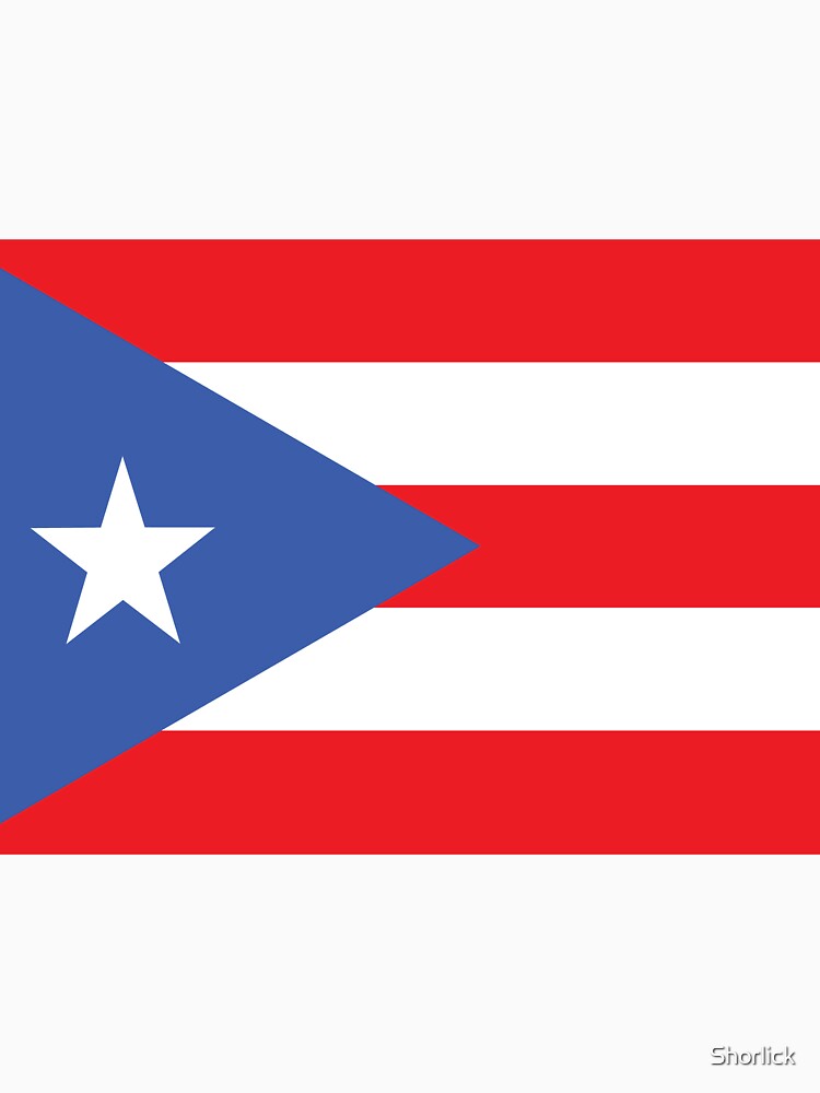 Aperçu de l'œuvre Drapeau de Porto Rico créée et vendue par Shorlick