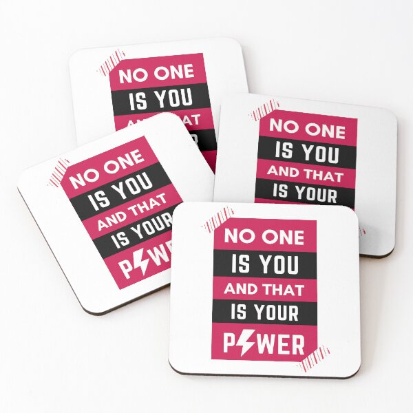 Item preview, No One Is You And That Is Your Power designed and sold by wildpiksel.