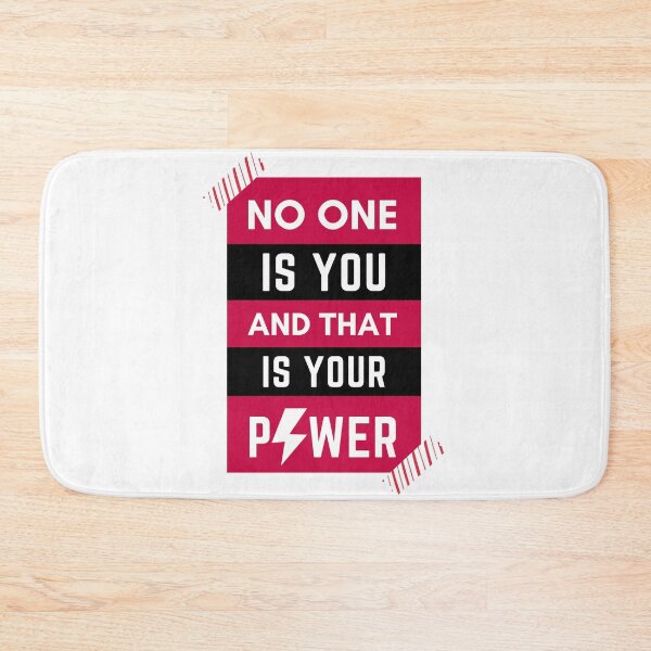 Item preview, No One Is You And That Is Your Power designed and sold by wildpiksel.