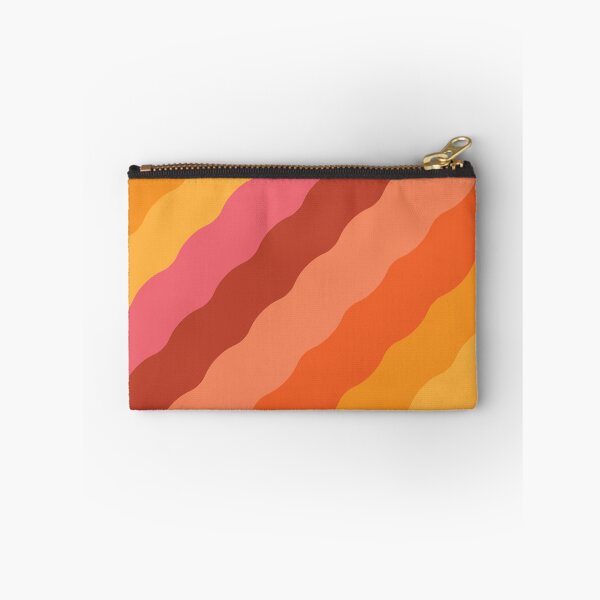 Item preview, Abstract retro 70s waves pattern in orange, yellow and brown  designed and sold by Yasminepatterns .