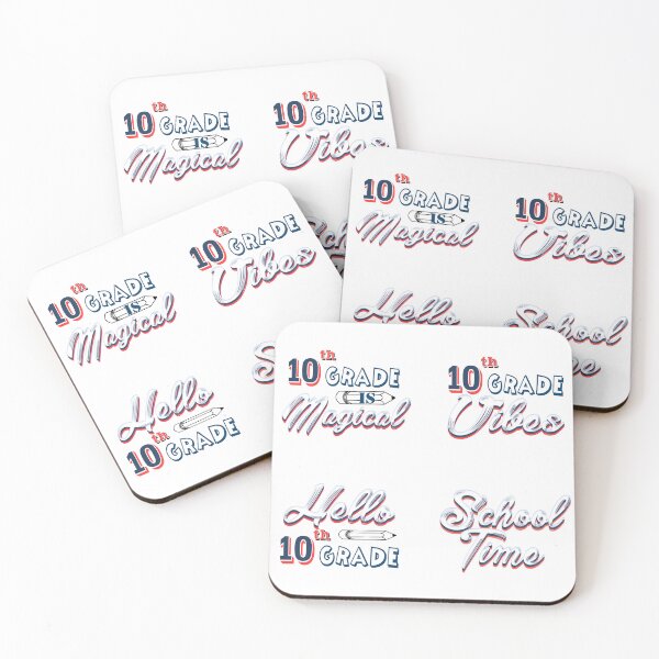 Item preview, Hello tenth grade sticker bundle designed and sold by Nikmay Design.