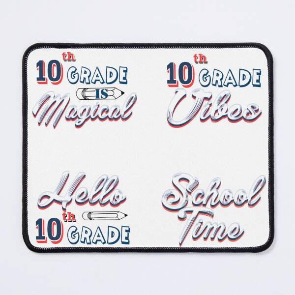 Item preview, Hello tenth grade sticker bundle designed and sold by Nikmay Design.