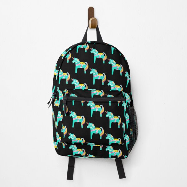 Item preview, Mint Green Dala Unicorn Horse Fun Swedish designed and sold by funnytshirtemp.