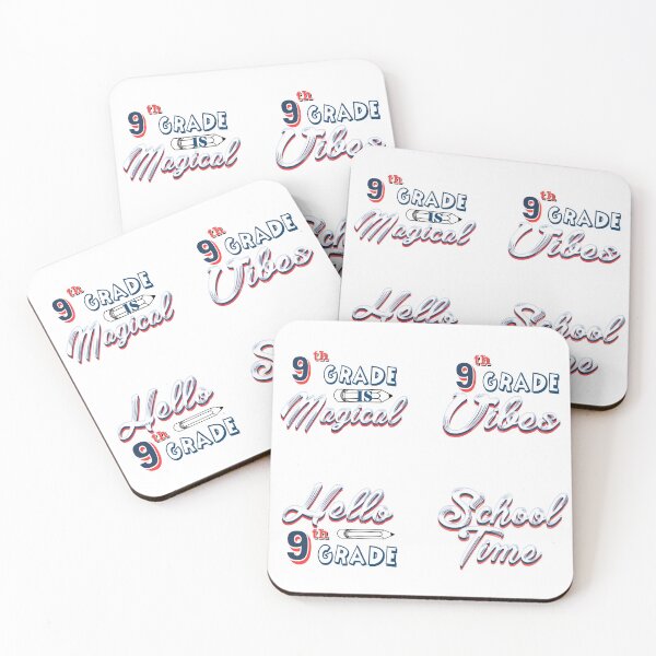 Item preview, Nineth grade vibes sticker bundle designed and sold by Nikmay Design.