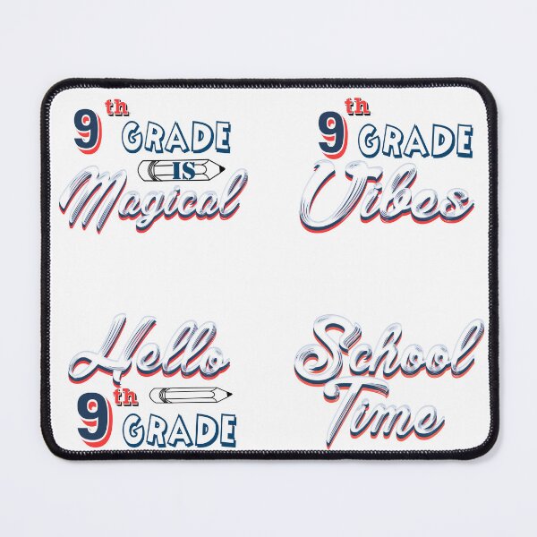Item preview, Nineth grade vibes sticker bundle designed and sold by Nikmay Design.