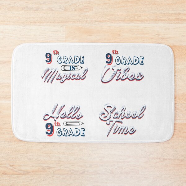 Item preview, Nineth grade vibes sticker bundle designed and sold by Nikmay Design.