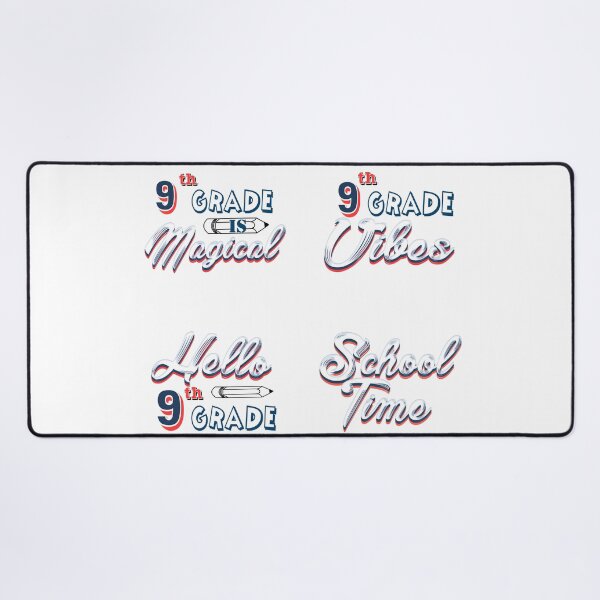 Item preview, Nineth grade vibes sticker bundle designed and sold by Nikmay Design.