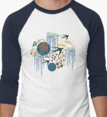 Japanese Garden Men's Baseball ¾ T-Shirt