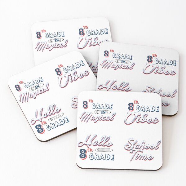 Item preview, Hello eighth grade sticker bundle designed and sold by Nikmay Design.