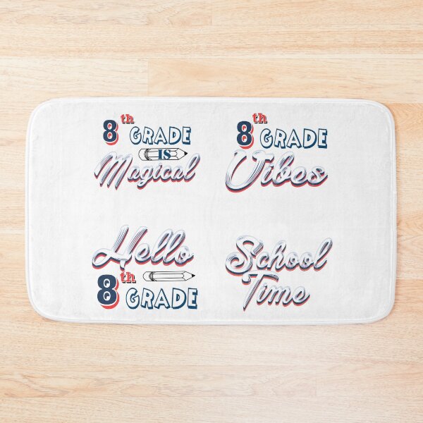 Item preview, Hello eighth grade sticker bundle designed and sold by Nikmay Design.