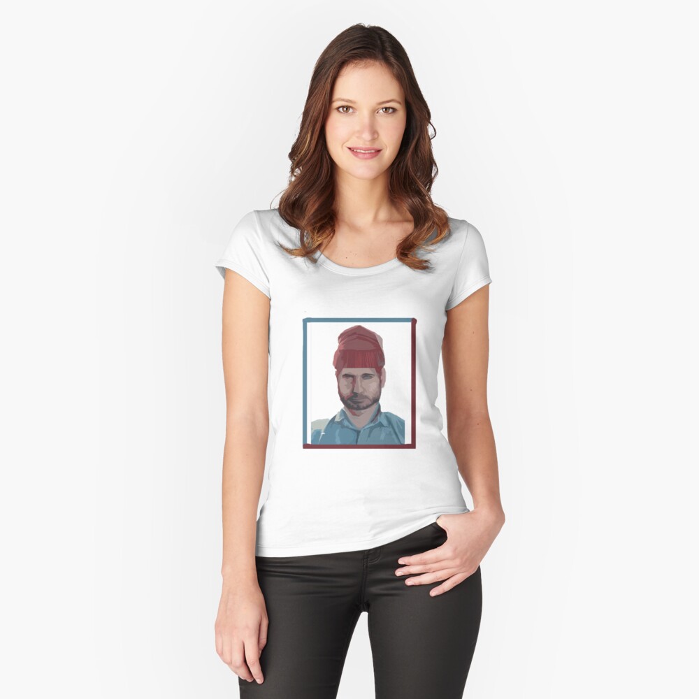Item preview, Fitted Scoop T-Shirt designed and sold by Atelier-Xenon.