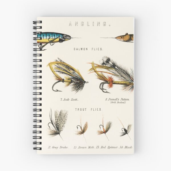 Item preview, Fly Fishing Chart designed and sold by BlueSpecsStudio.
