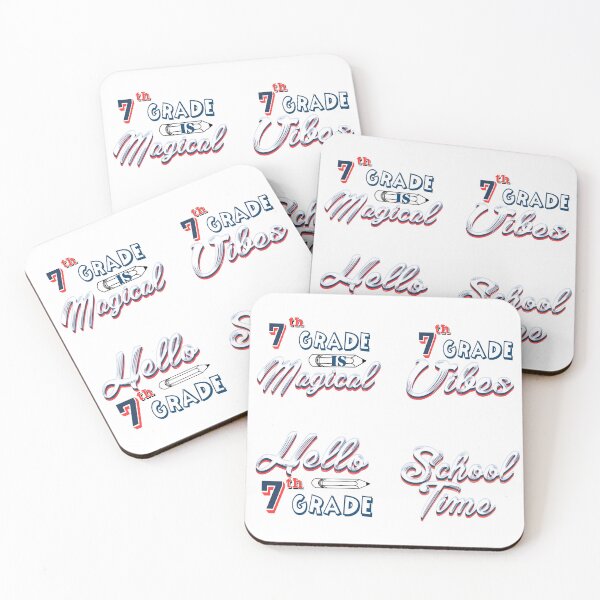 Item preview, Hello seventh grade sticker bundle designed and sold by Nikmay Design.