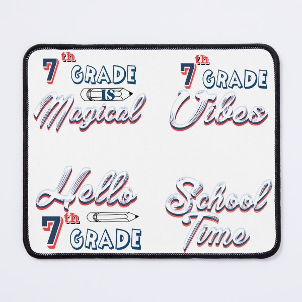 Item preview, Hello seventh grade sticker bundle designed and sold by Nikmay Design.