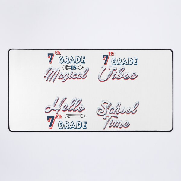 Item preview, Hello seventh grade sticker bundle designed and sold by Nikmay Design.