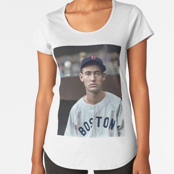 Ted Williams Boston Red Sox Men's Red RBI T-Shirt 