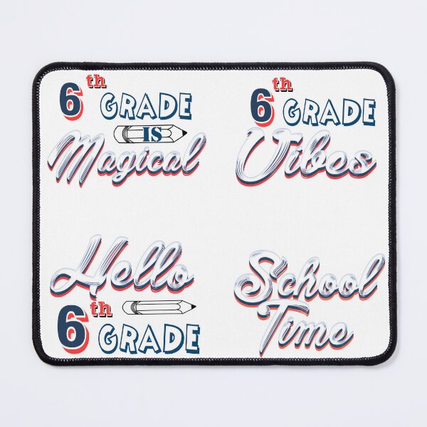 Item preview, Hello sixth grade sticker bundle designed and sold by Nikmay Design.