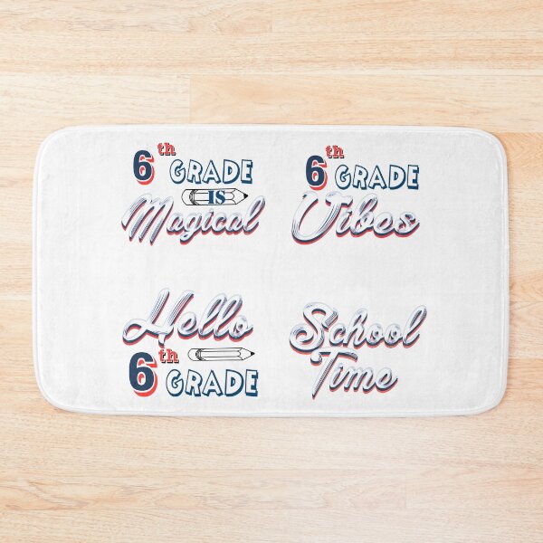 Item preview, Hello sixth grade sticker bundle designed and sold by Nikmay Design.