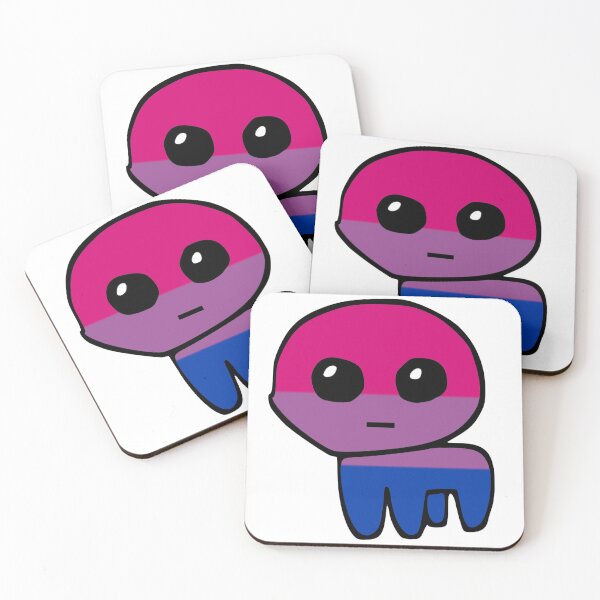 Item preview, tbh creature / autism creature bisexual pride flag  designed and sold by romanticists.