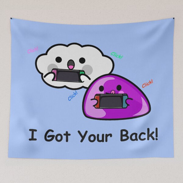 Item preview, Happy x Gooby- I got Your Back designed and sold by GoobyCloud.