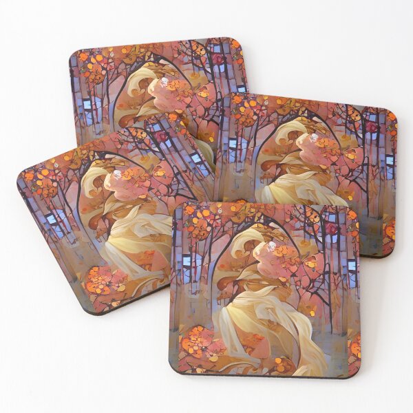 Item preview, Gazebo in the autumn garden designed and sold by advanceprintart.
