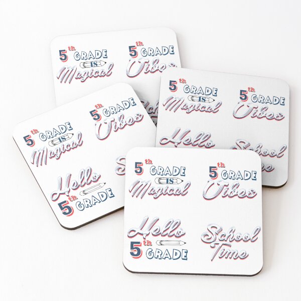 Item preview, Hello fifth grade sticker bundle designed and sold by Nikmay Design.