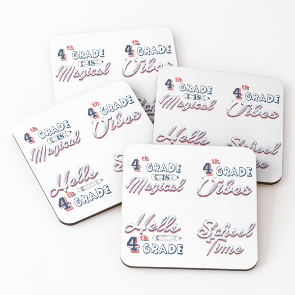 Item preview, Hello fourth grade sticker bundle designed and sold by Nikmay Design.