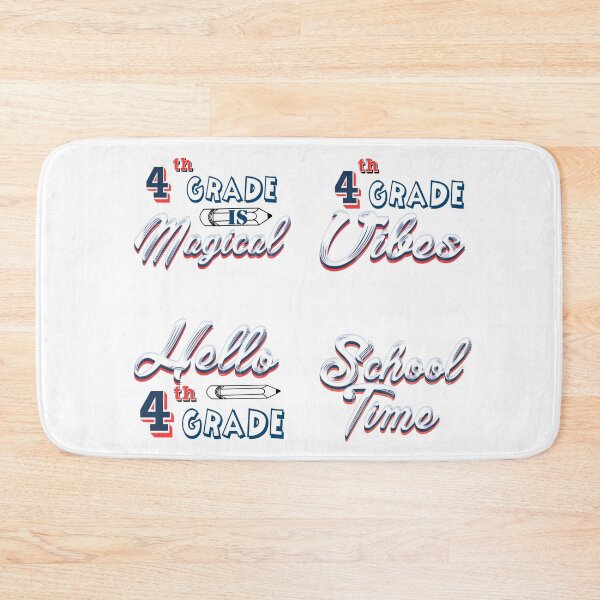 Item preview, Hello fourth grade sticker bundle designed and sold by Nikmay Design.