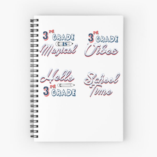 Item preview, Hello third grade sticker bundle designed and sold by Nikmay Design.