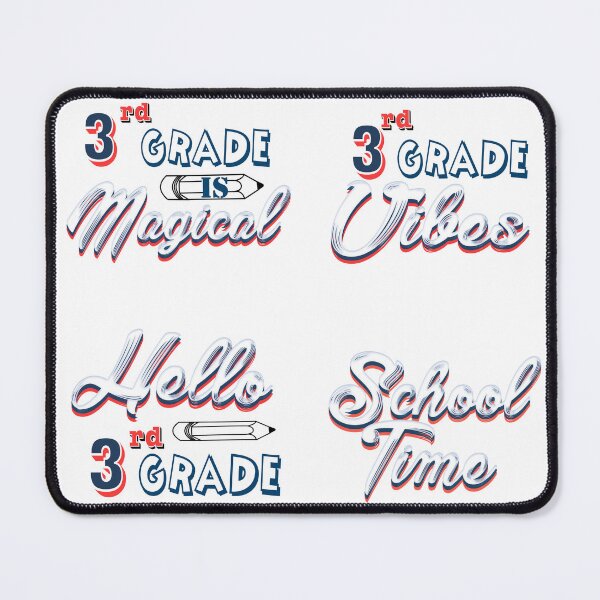Item preview, Hello third grade sticker bundle designed and sold by Nikmay Design.