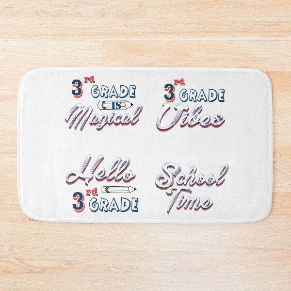 Item preview, Hello third grade sticker bundle designed and sold by Nikmay Design.