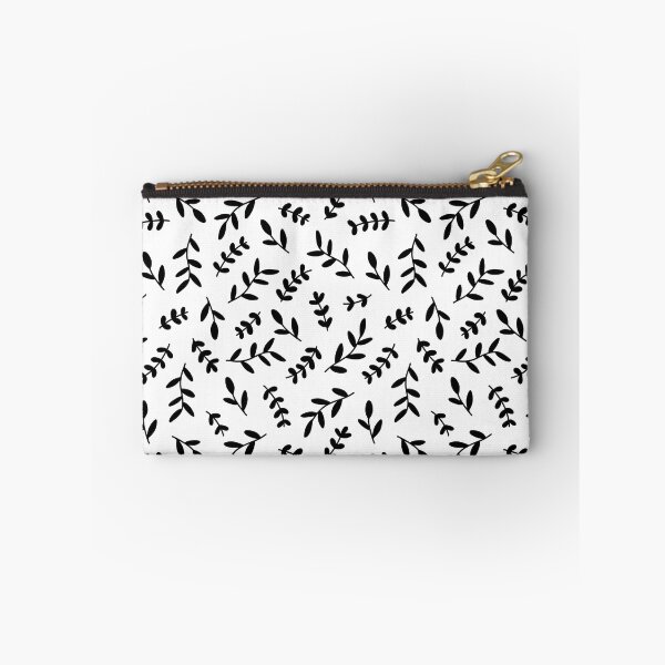 Item preview, Leaves Pattern (black/white) designed and sold by Design Minds Boutique.