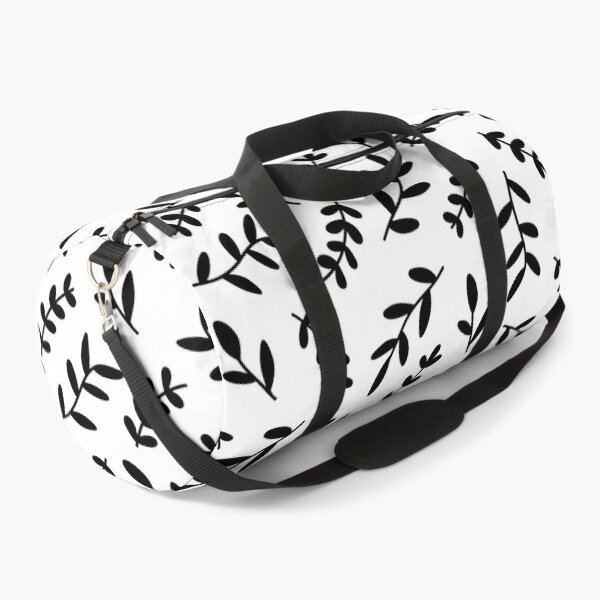 Item preview, Leaves Pattern (black/white) designed and sold by Design Minds Boutique.