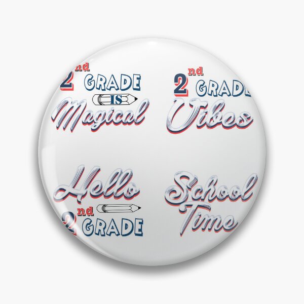 Item preview, Hello second grade sticker bundle designed and sold by Nikmay Design.