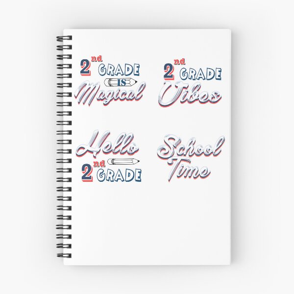 Item preview, Hello second grade sticker bundle designed and sold by Nikmay Design.