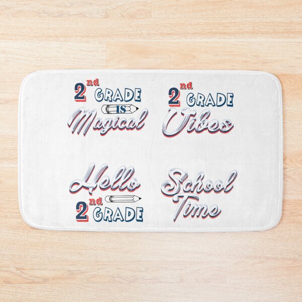 Item preview, Hello second grade sticker bundle designed and sold by Nikmay Design.