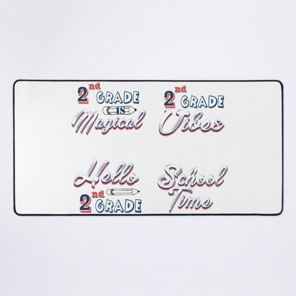 Item preview, Hello second grade sticker bundle designed and sold by Nikmay Design.