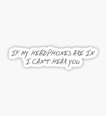 Headphones II Sticker