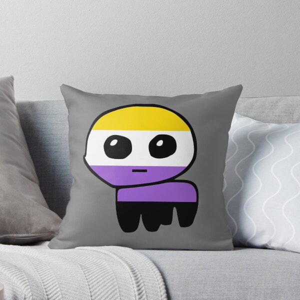 Aperçu de l'œuvre tbh creature / autism creature non-binary pride flag créée et vendue par romanticists.