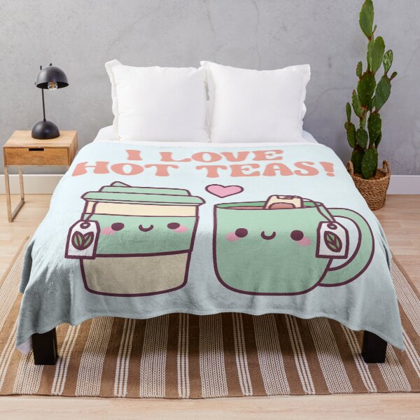 Item preview, I love Hot Teas Funny Pun designed and sold by rustydoodle.