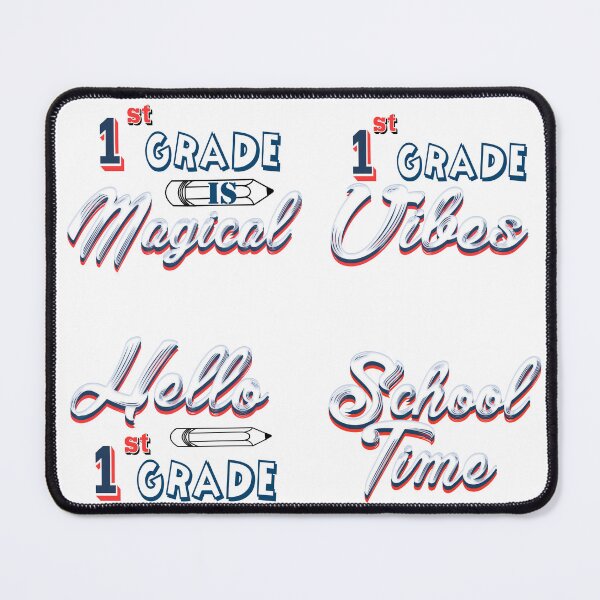 Item preview, Hello first grade sticker bundle designed and sold by Nikmay Design.