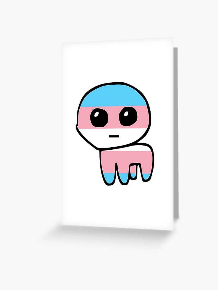 tbh creature / autism creature transgender pride flag  Sticker for Sale  by romanticists