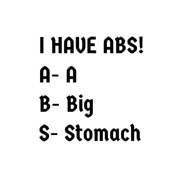Artwork thumbnail, I Have Abs by RIXXI HEY CO.