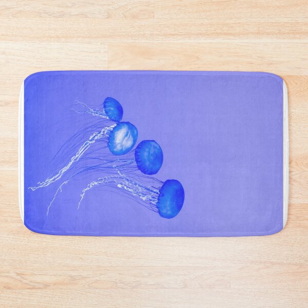 Item preview, neon jellyfish swimming together designed and sold by ydsdesigns.